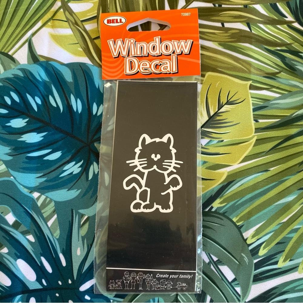 Cat Window Decal - Create your family!